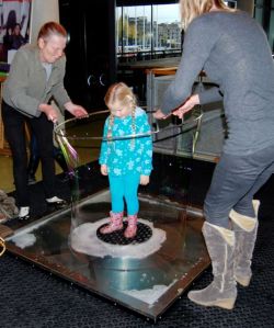 Museums and science centers are great places to introduce kids to science. 