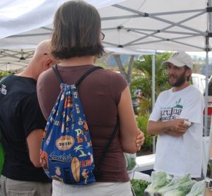 Farmer's markets have become one of these important places to talk story in Hawaii and many other communities. 