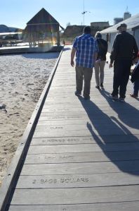 This path near Perth explains the challenges of new immigrants arriving with limited personal resources. 