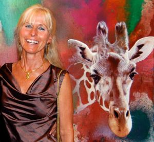 Calley at the International Wildlife Exhibition, London